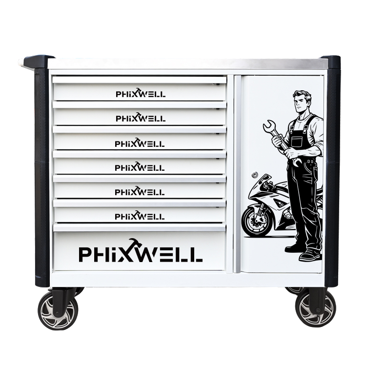 719516 Armario herramientas PHIXWELL 7 cajones nuevo modelo