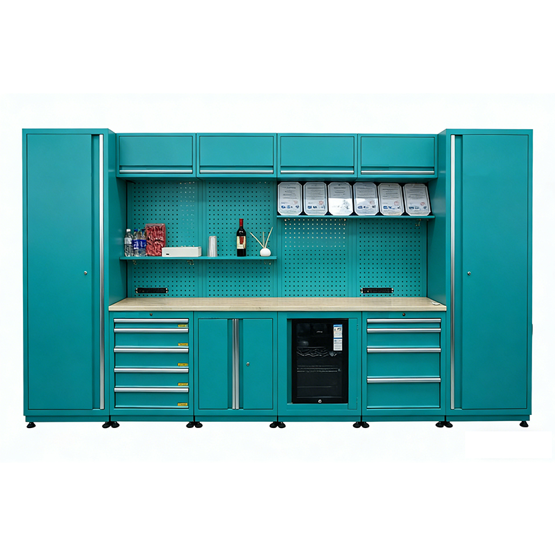 Gabinete combinado de almacenamiento modular para taller
