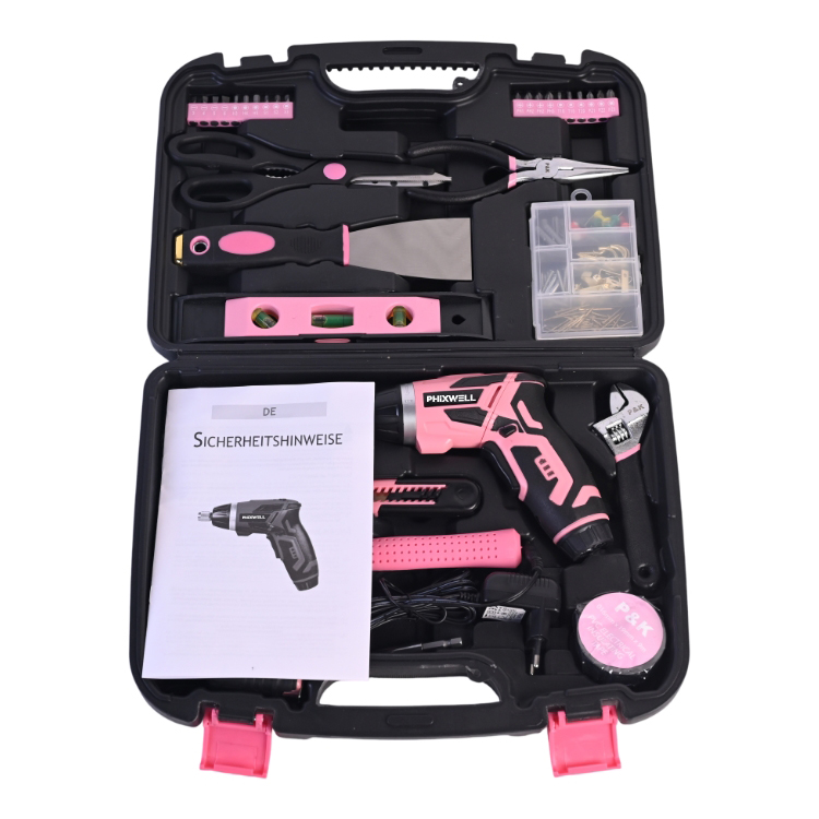 717210 PHIXWELL juego de herramientas manuales para el hogar para mujer