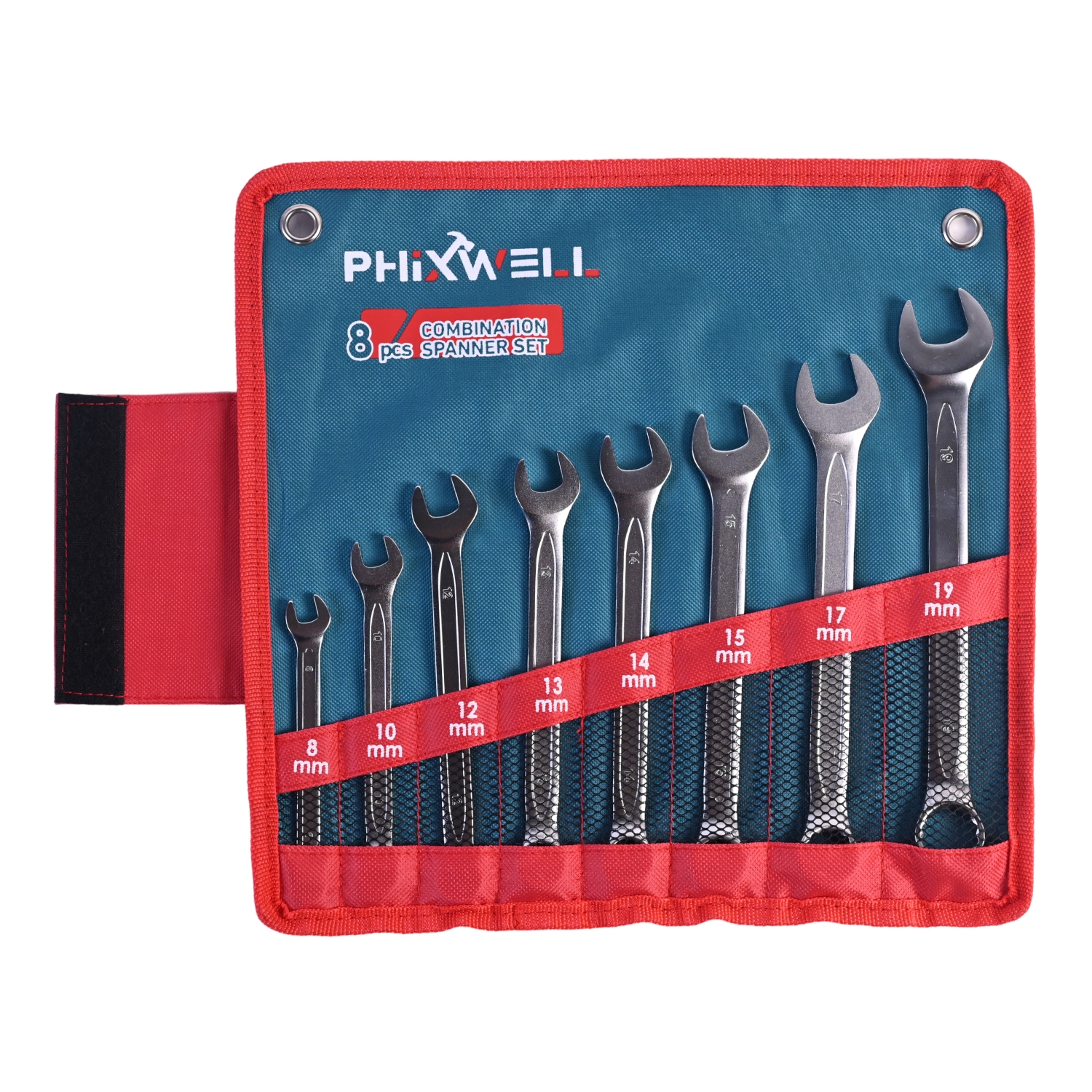 717531 Juego de llaves combinadas PHIXWELL 8 PCS