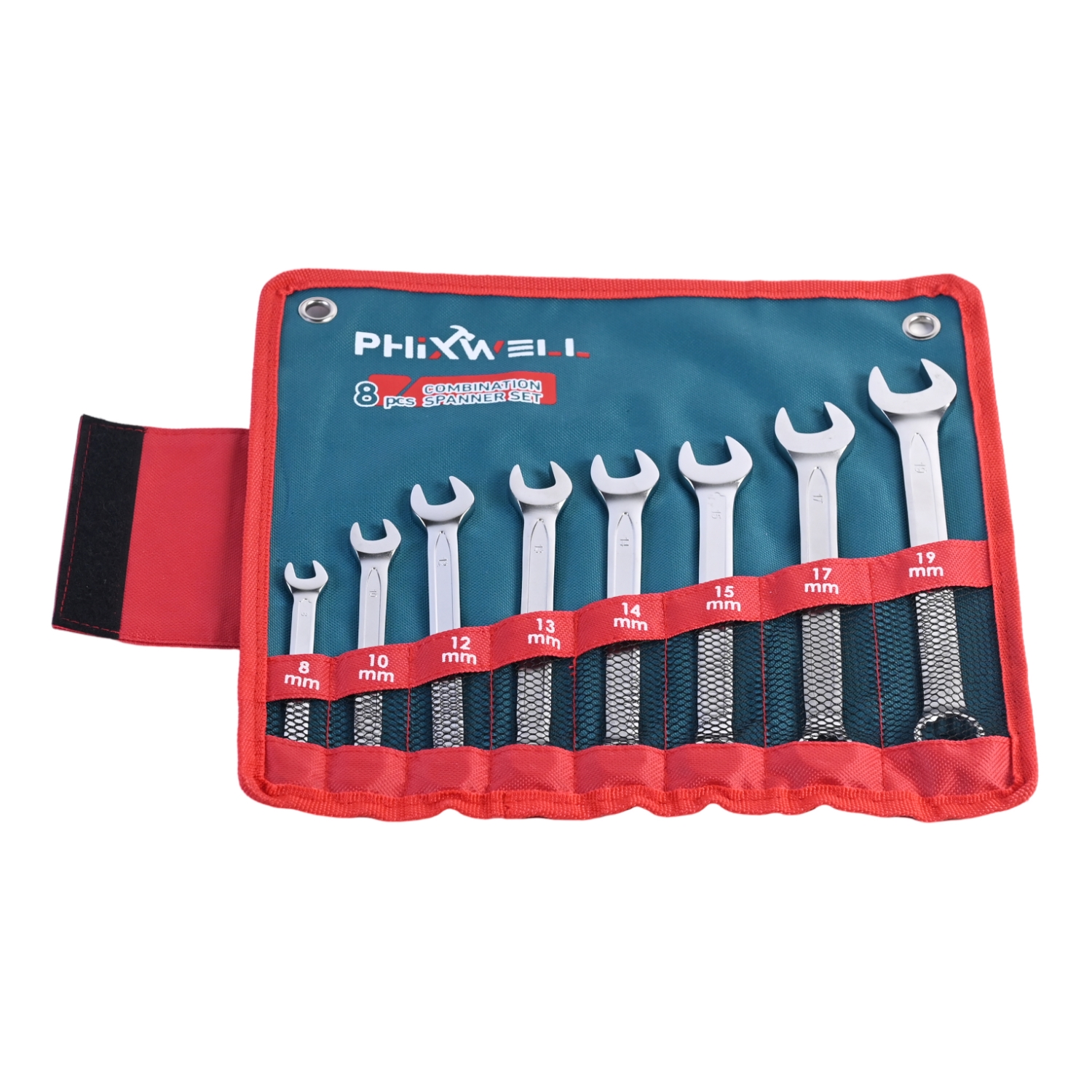 717531 Juego de llaves combinadas PHIXWELL 8 PCS