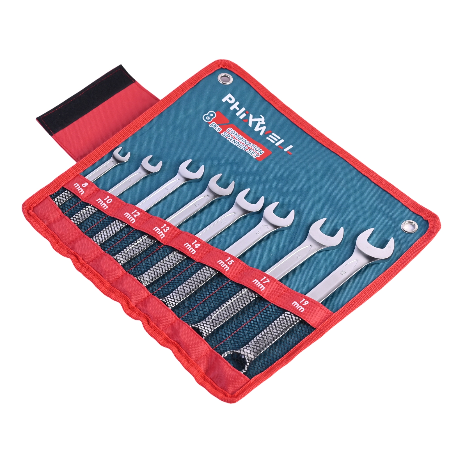 717531 Juego de llaves combinadas PHIXWELL 8 PCS