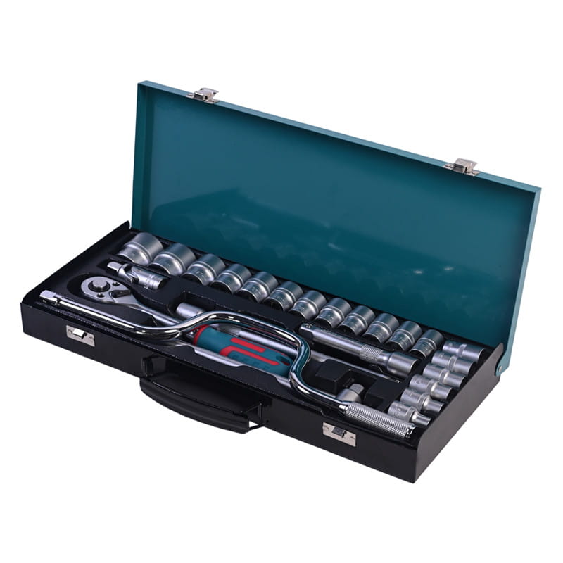 717306 JUEGO DE VASOS CAJA DE HIERRO PHIXWELL 24 PZS