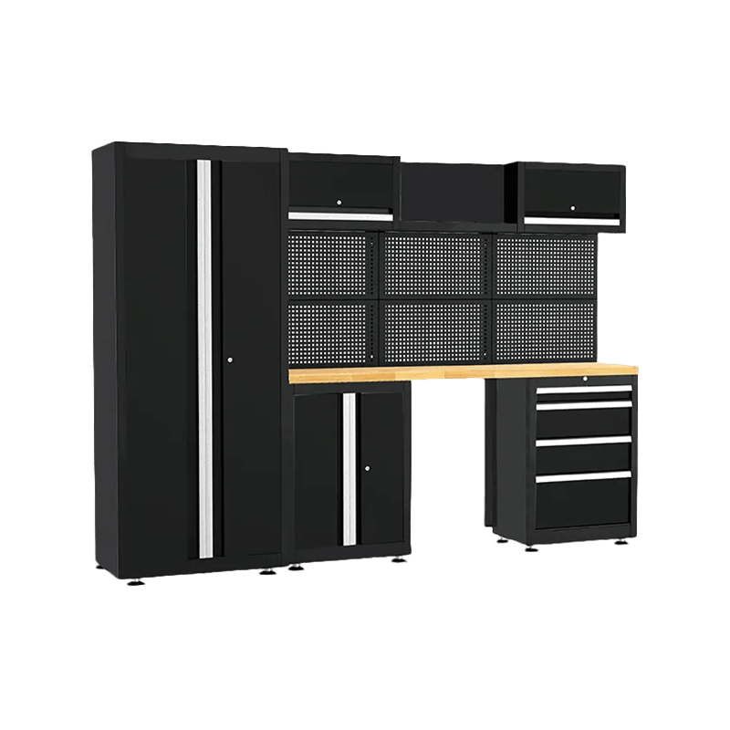 Gabinete combinado de almacenamiento de herramientas multifuncional